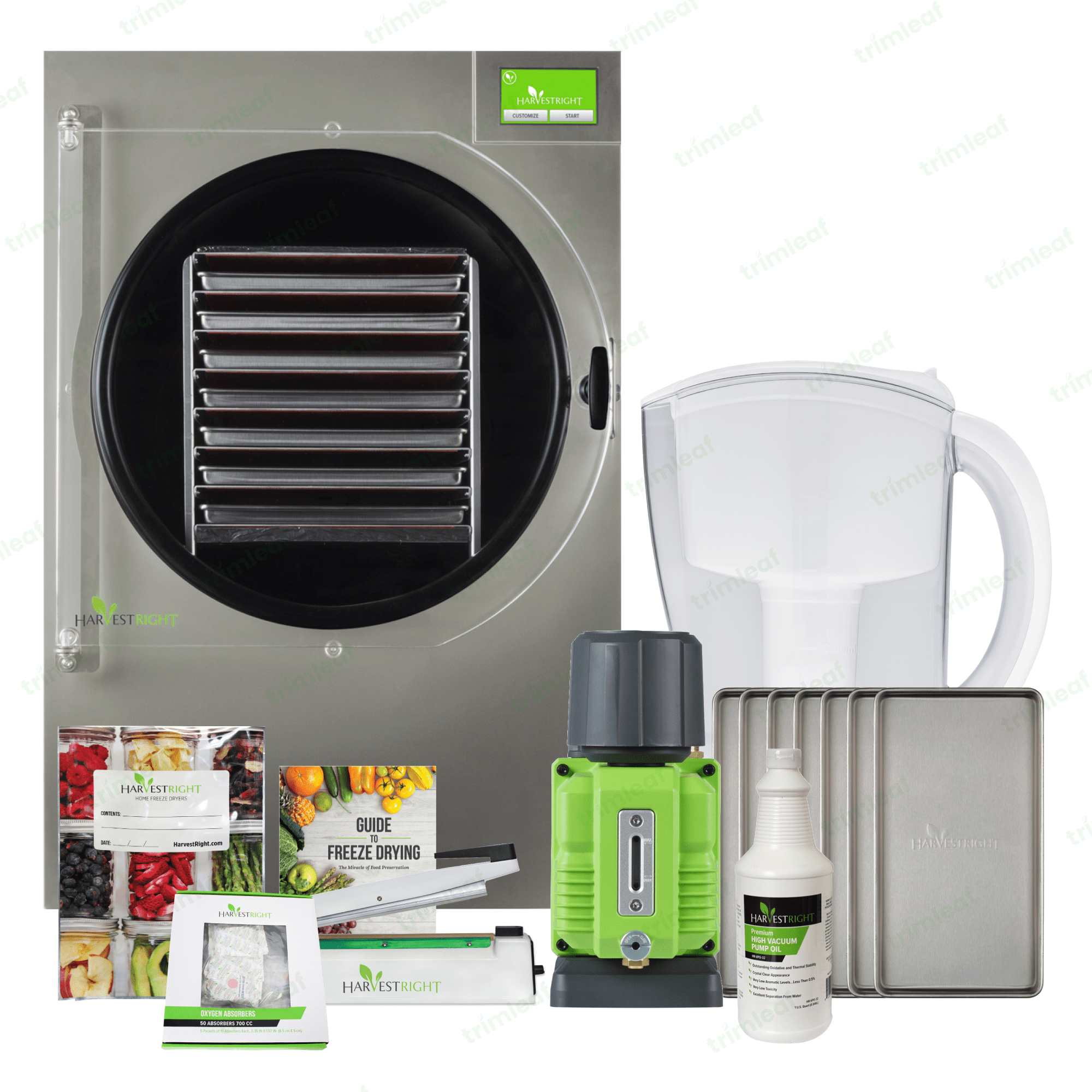 🔥This Week's Special Clearance Sale🔥Harvest Right [5-Tray] Medium Pro Stainless Steel Freeze Dryer with Mylar Kit